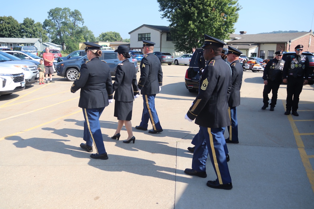 Fort McCoy Soldiers support special service for former World War II POW