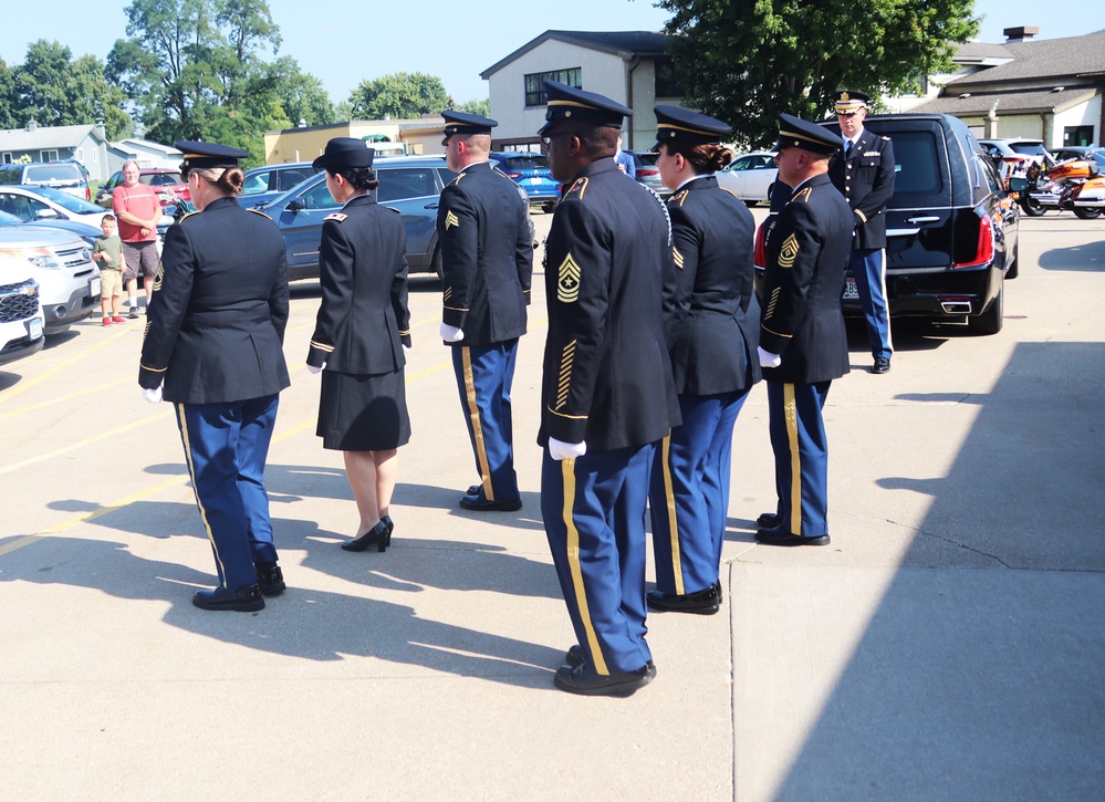 Fort McCoy Soldiers support special service for former World War II POW