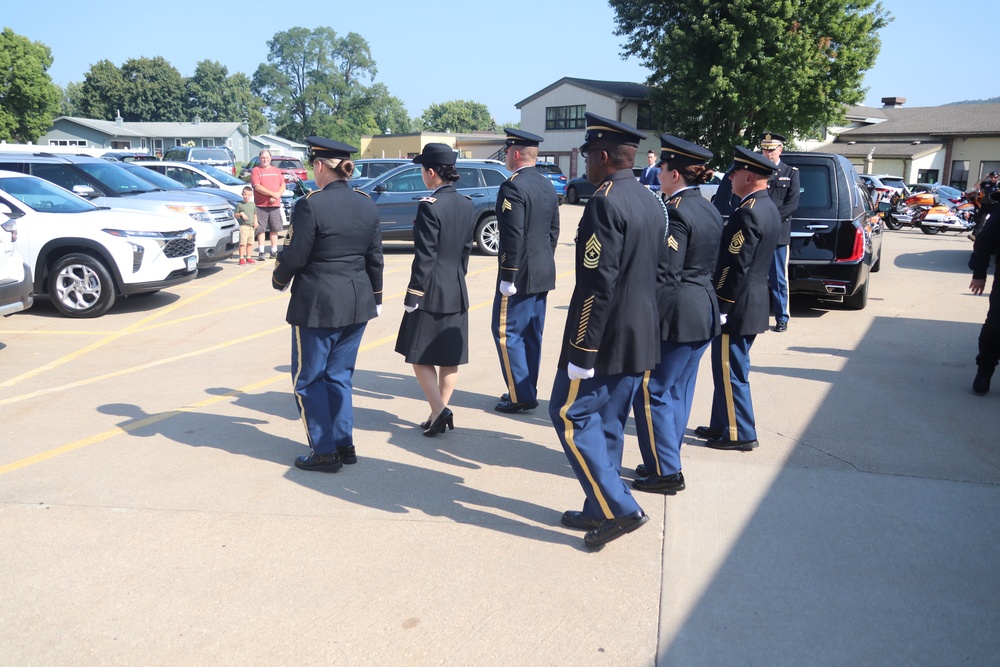 Fort McCoy Soldiers support special service for former World War II POW