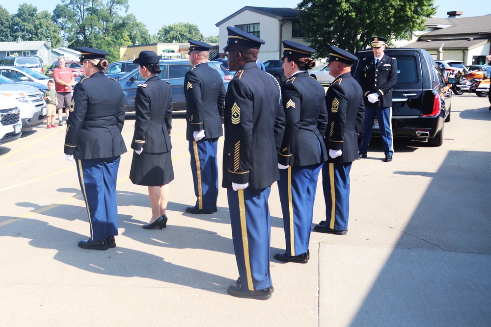 Fort McCoy Soldiers support special service for former World War II POW