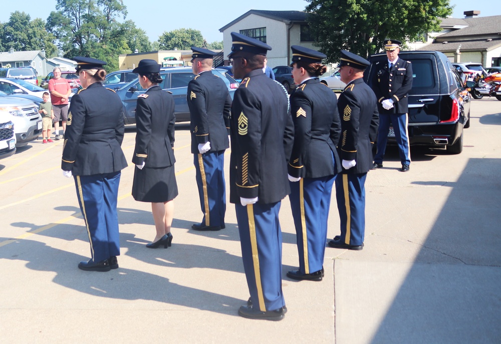 Fort McCoy Soldiers support special service for former World War II POW