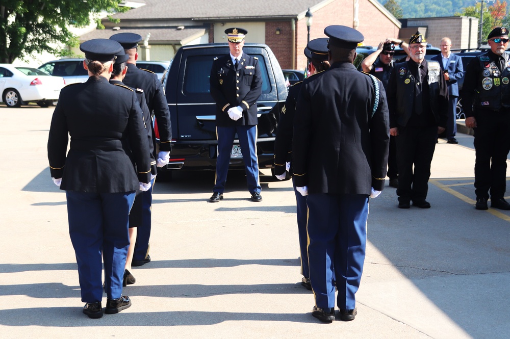 Fort McCoy Soldiers support special service for former World War II POW