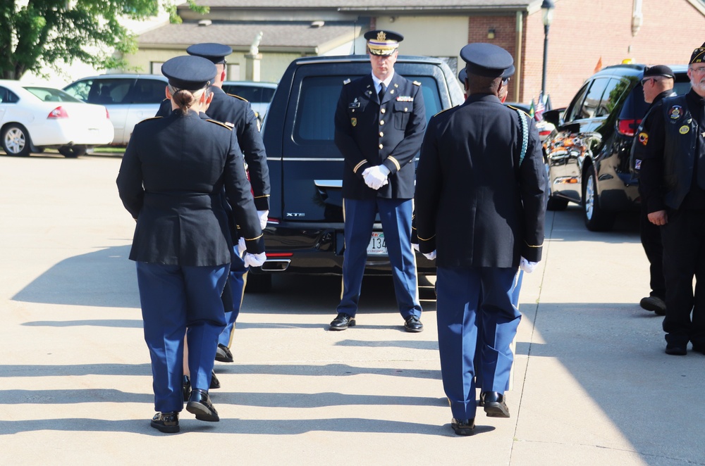 Fort McCoy Soldiers support special service for former World War II POW