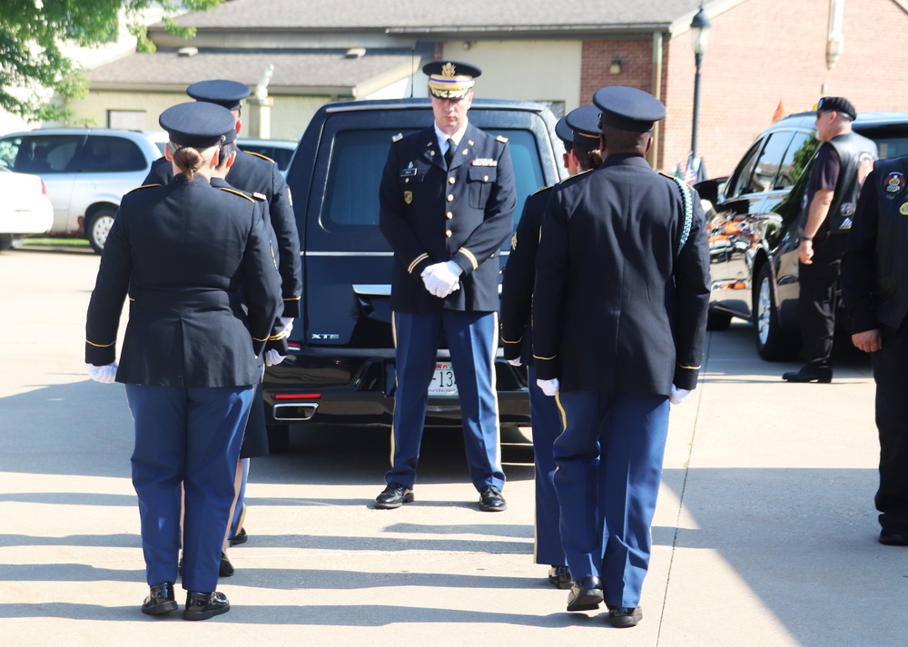 Fort McCoy Soldiers support special service for former World War II POW