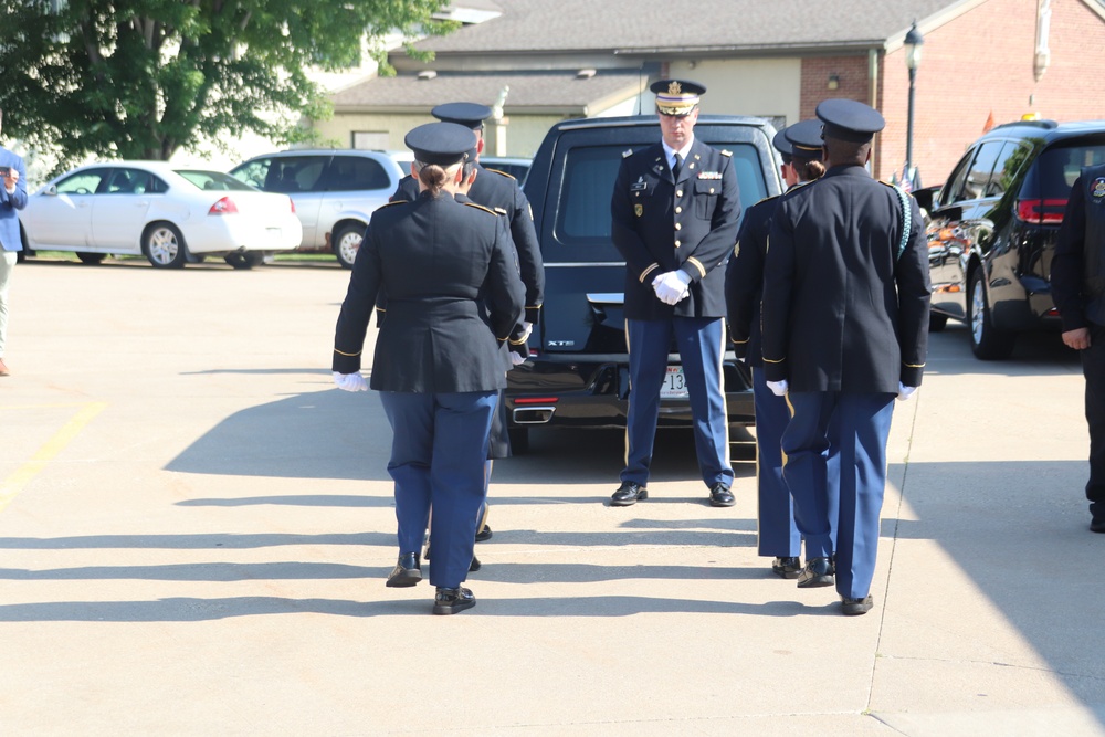 Fort McCoy Soldiers support special service for former World War II POW