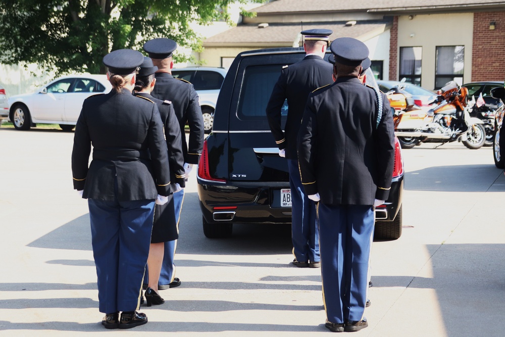 Fort McCoy Soldiers support special service for former World War II POW