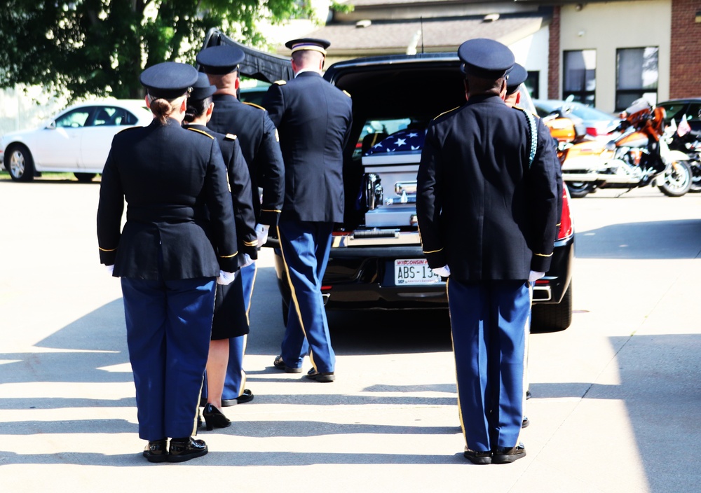 Fort McCoy Soldiers support special service for former World War II POW