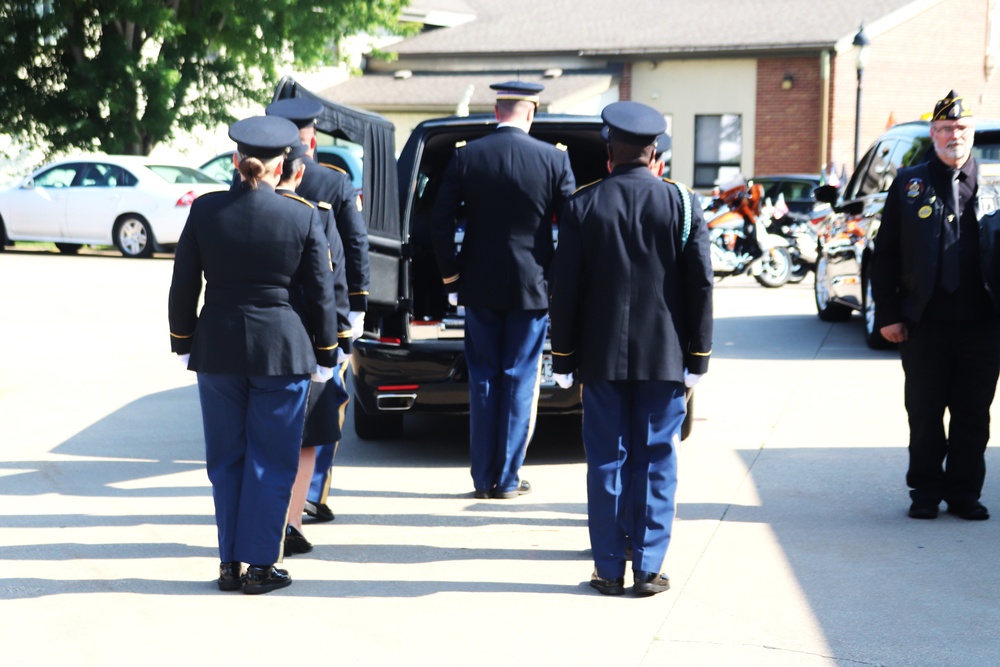 Fort McCoy Soldiers support special service for former World War II POW