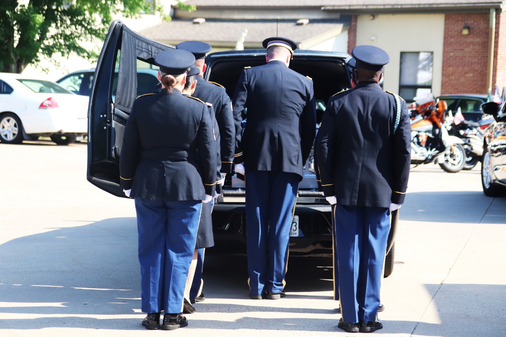 Fort McCoy Soldiers support special service for former World War II POW