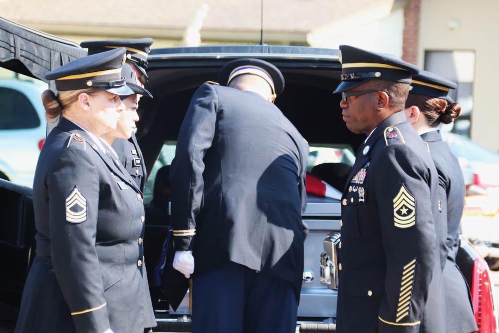 Fort McCoy Soldiers support special service for former World War II POW