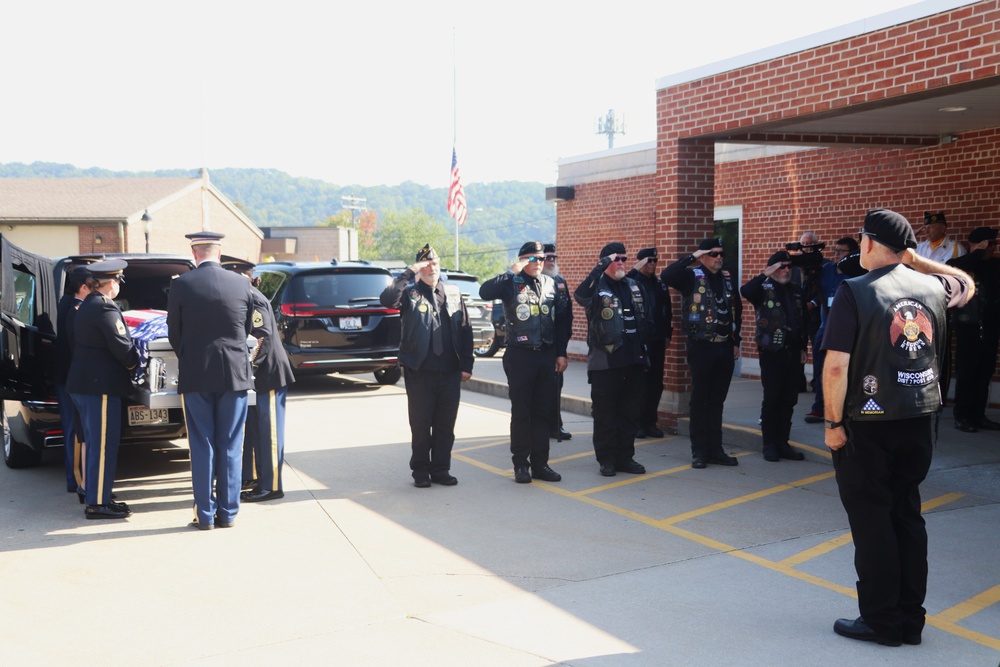 Fort McCoy Soldiers support special service for former World War II POW