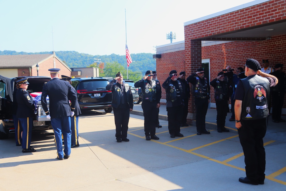 Fort McCoy Soldiers support special service for former World War II POW