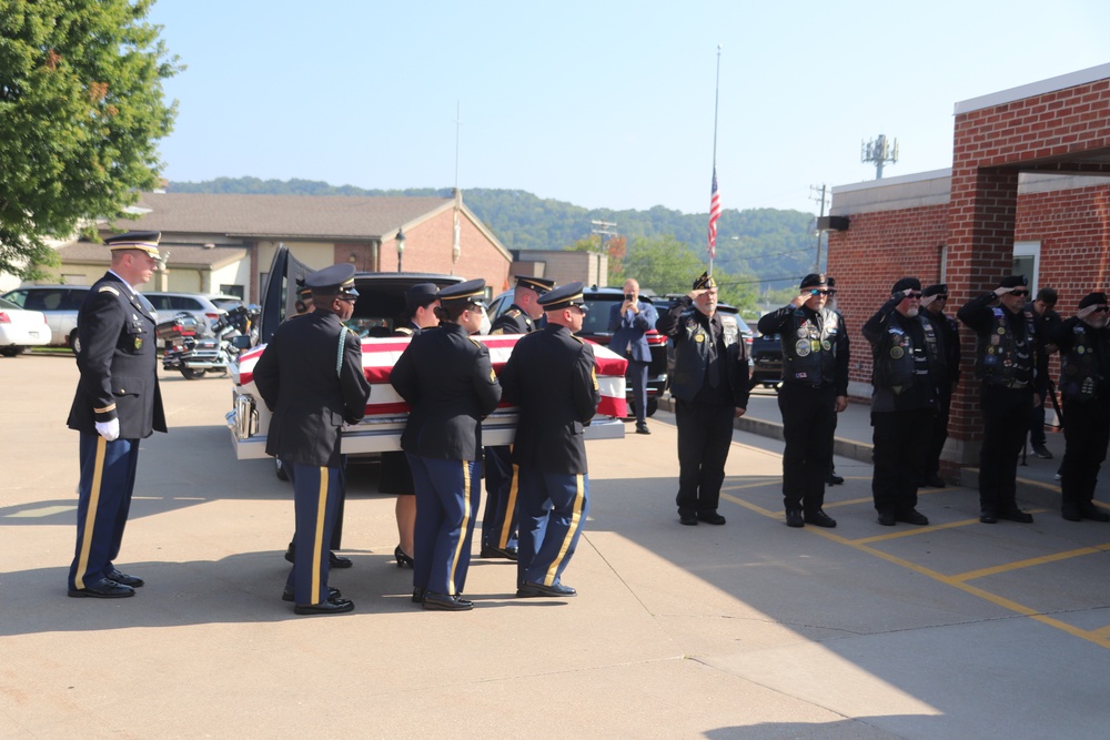 Fort McCoy Soldiers support special service for former World War II POW