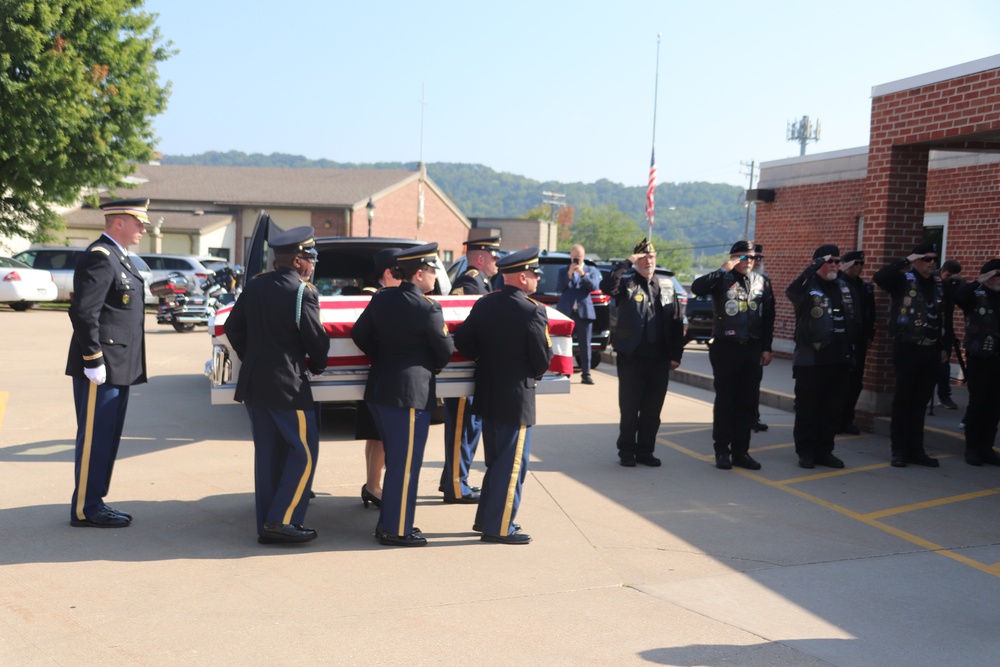 Fort McCoy Soldiers support special service for former World War II POW