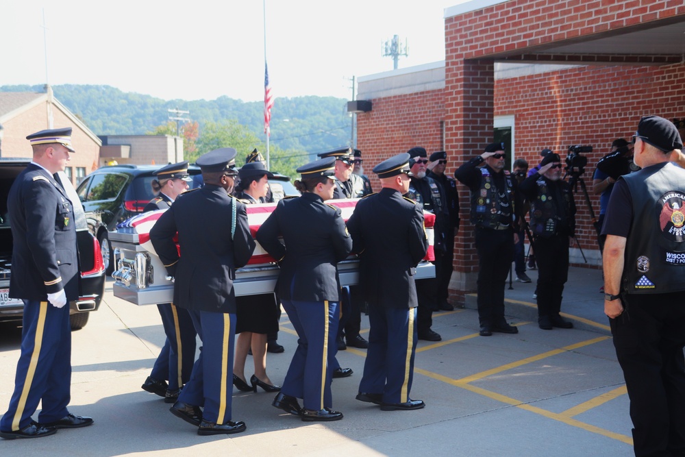 Fort McCoy Soldiers support special service for former World War II POW