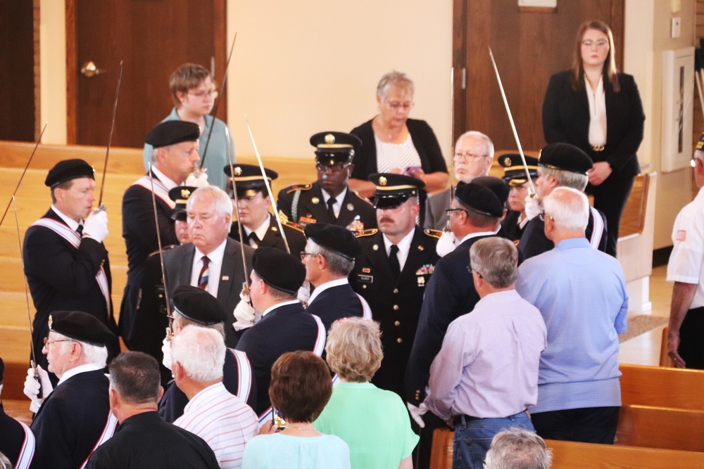 Fort McCoy Soldiers support special service for former World War II POW