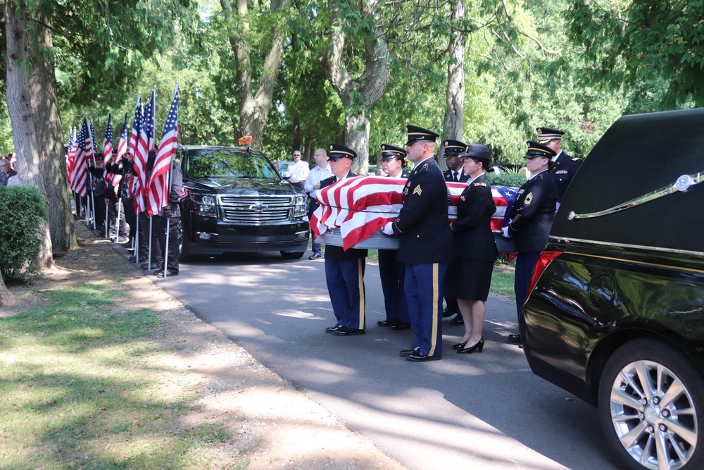 Fort McCoy Soldiers support special service for former World War II POW