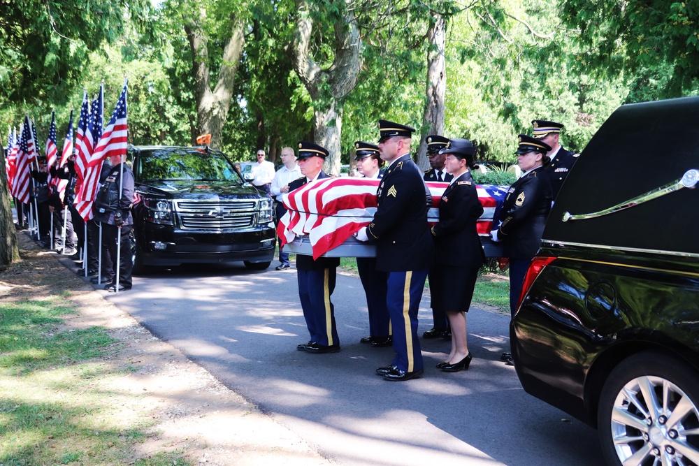 Fort McCoy Soldiers support special service for former World War II POW