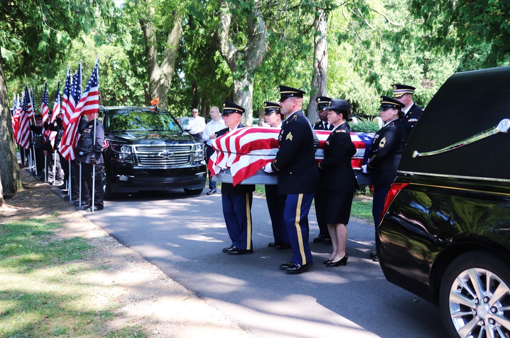 Fort McCoy Soldiers support special service for former World War II POW