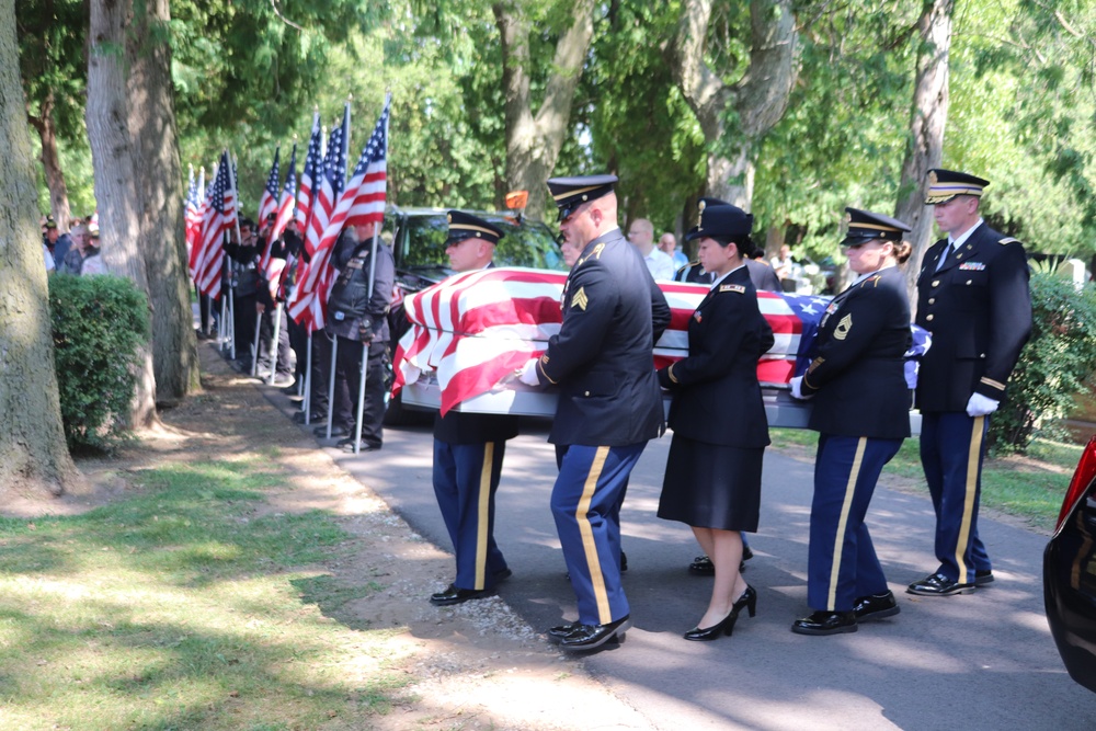 Fort McCoy Soldiers support special service for former World War II POW