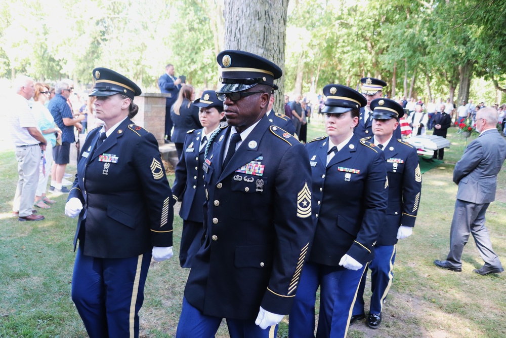 Fort McCoy Soldiers support special service for former World War II POW