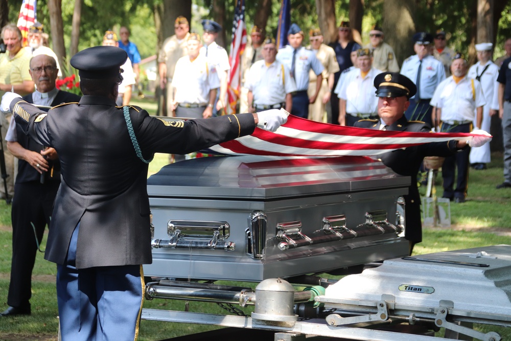 Fort McCoy Soldiers support special service for former World War II POW