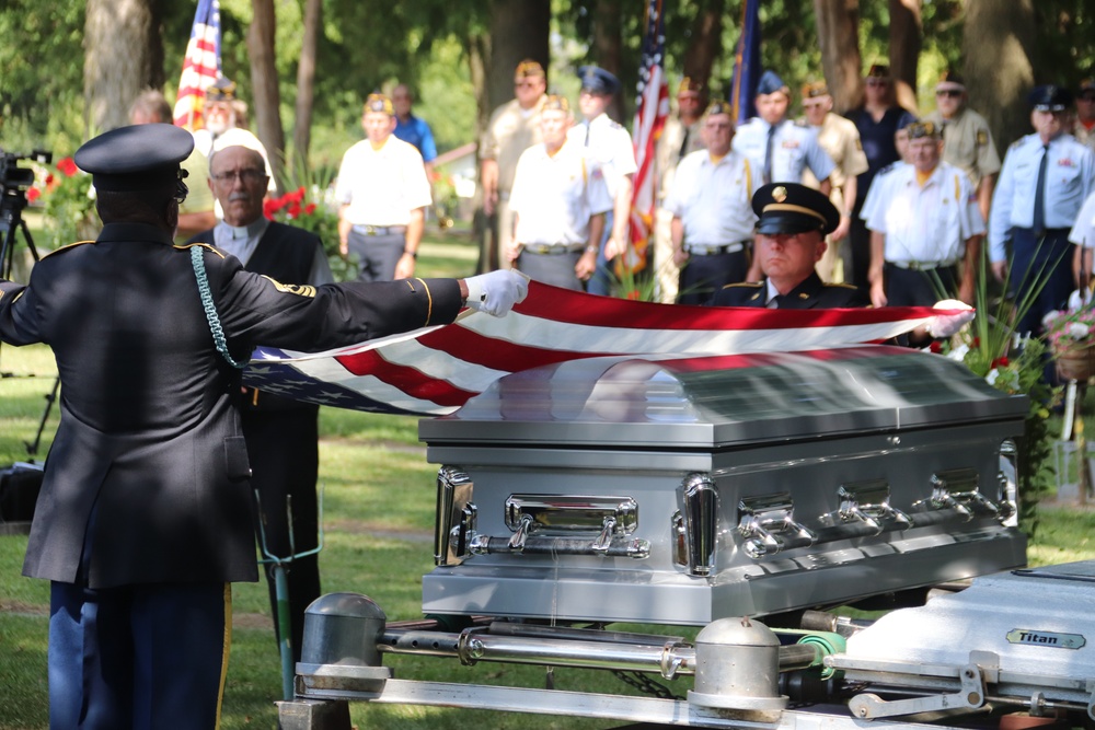 Fort McCoy Soldiers support special service for former World War II POW