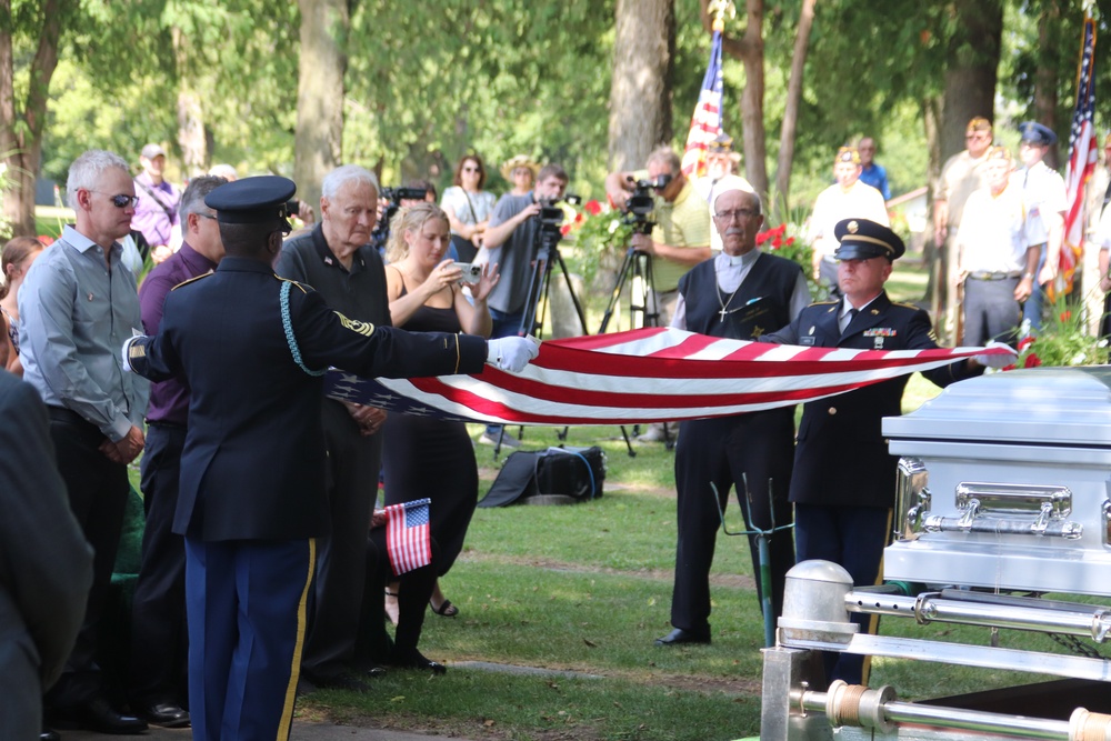 Fort McCoy Soldiers support special service for former World War II POW