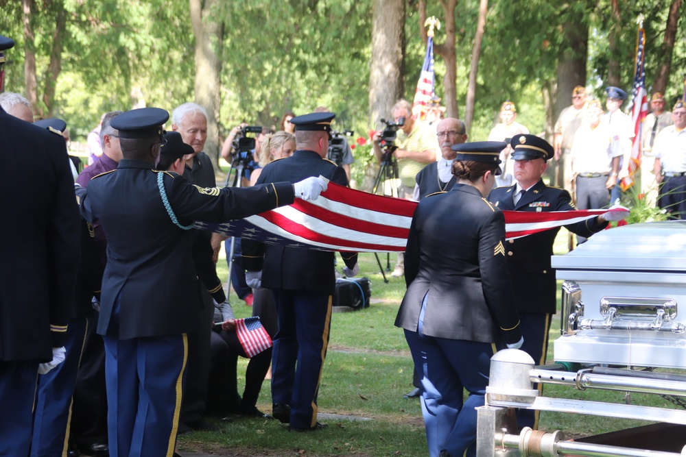 Fort McCoy Soldiers support special service for former World War II POW