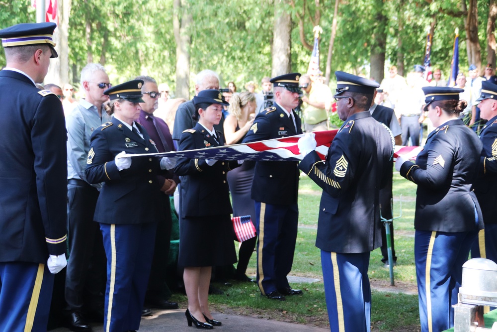 Fort McCoy Soldiers support special service for former World War II POW