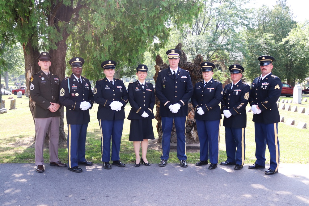 Fort McCoy Soldiers support special service for former World War II POW