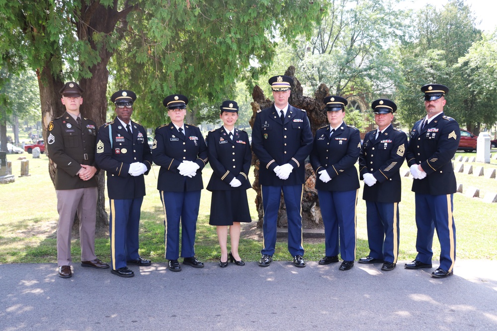 Fort McCoy Soldiers support special service for former World War II POW