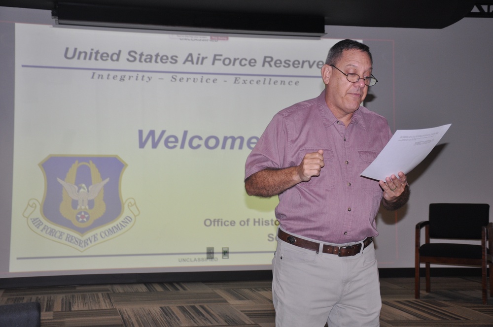 908th Flying Training Wing Hosts 2nd Annual AFRC Historian Symposium