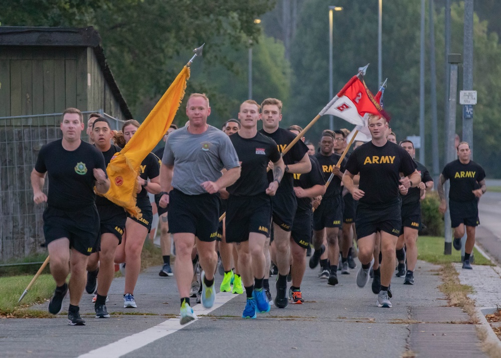 Regimental Support Squadron, 2nd Cavalry Regiment Farewells Command Sgt. Maj. Craig Yates