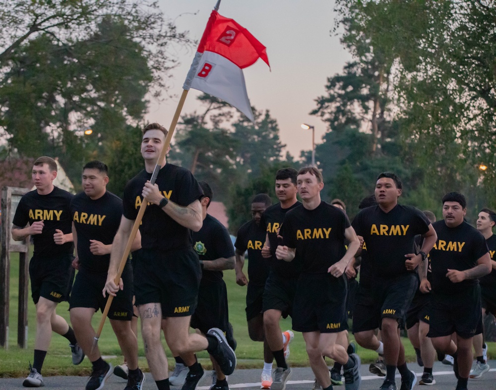 Regimental Support Squadron, 2nd Cavalry Regiment Farewells Command Sgt. Maj. Craig Yates