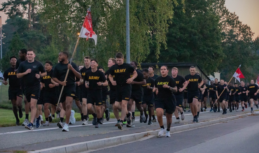 Regimental Support Squadron, 2nd Cavalry Regiment Farewells Command Sgt. Maj. Craig Yates