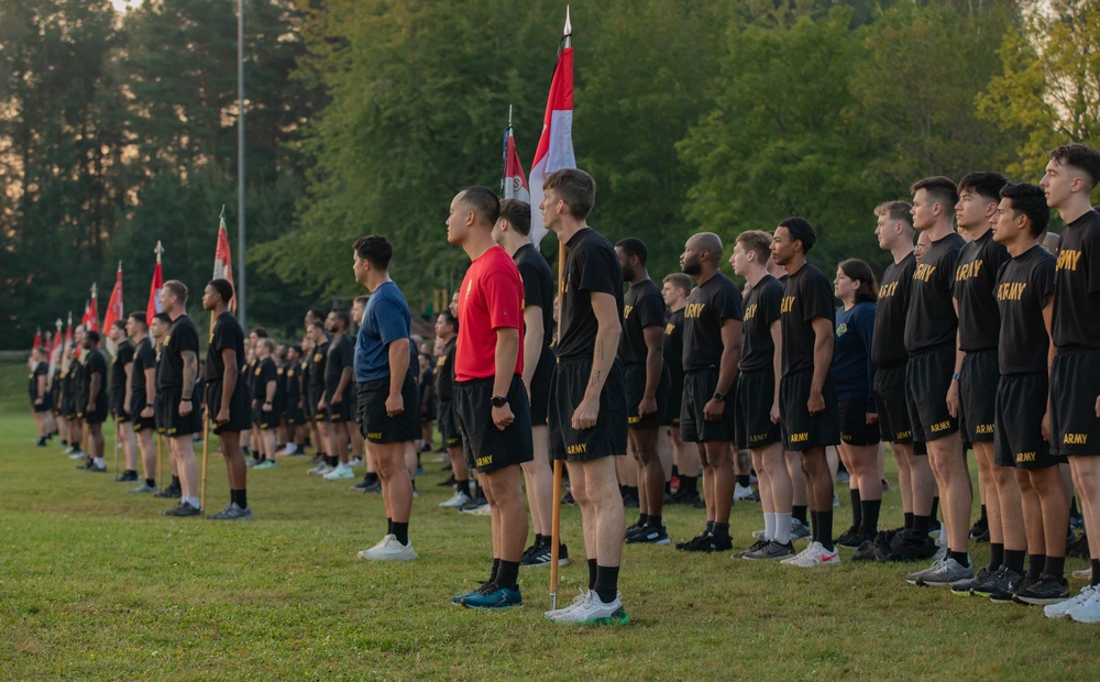 Regimental Support Squadron, 2nd Cavalry Regiment Farewells Command Sgt. Maj. Craig Yates