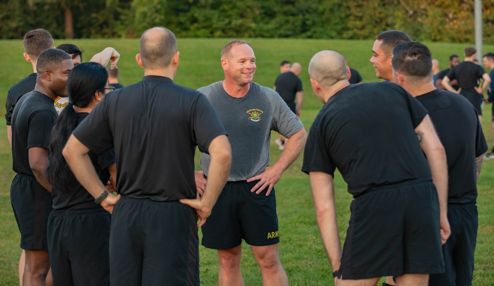 Regimental Support Squadron, 2nd Cavalry Regiment Farewells Command Sgt. Maj. Craig Yates