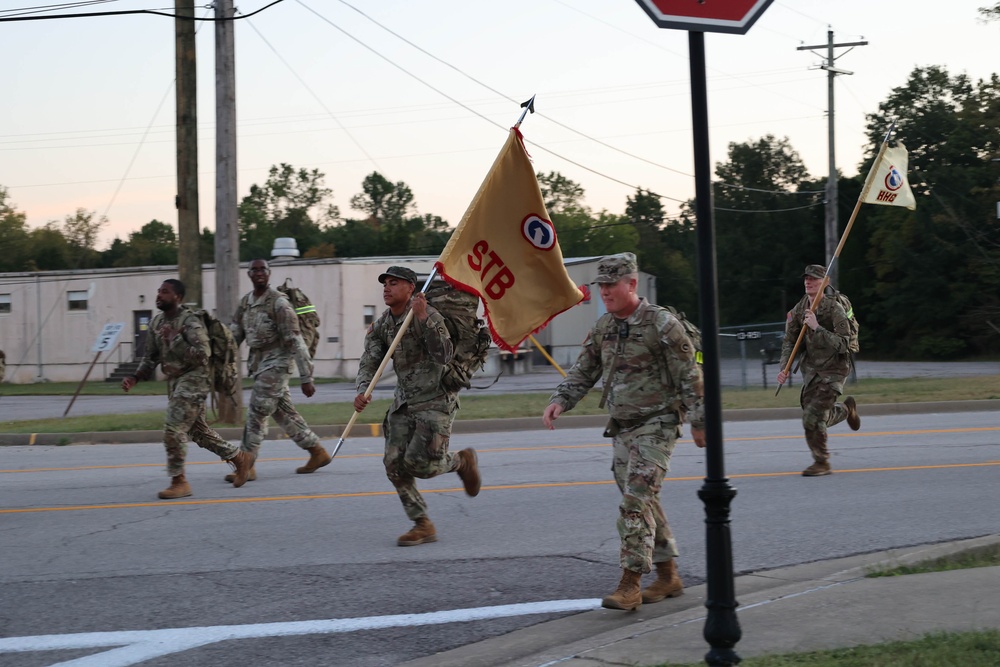 1st TSC Suicide Awareness Ruck March