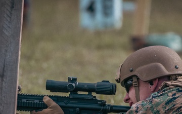 Training Command CG participates in various rifle drills