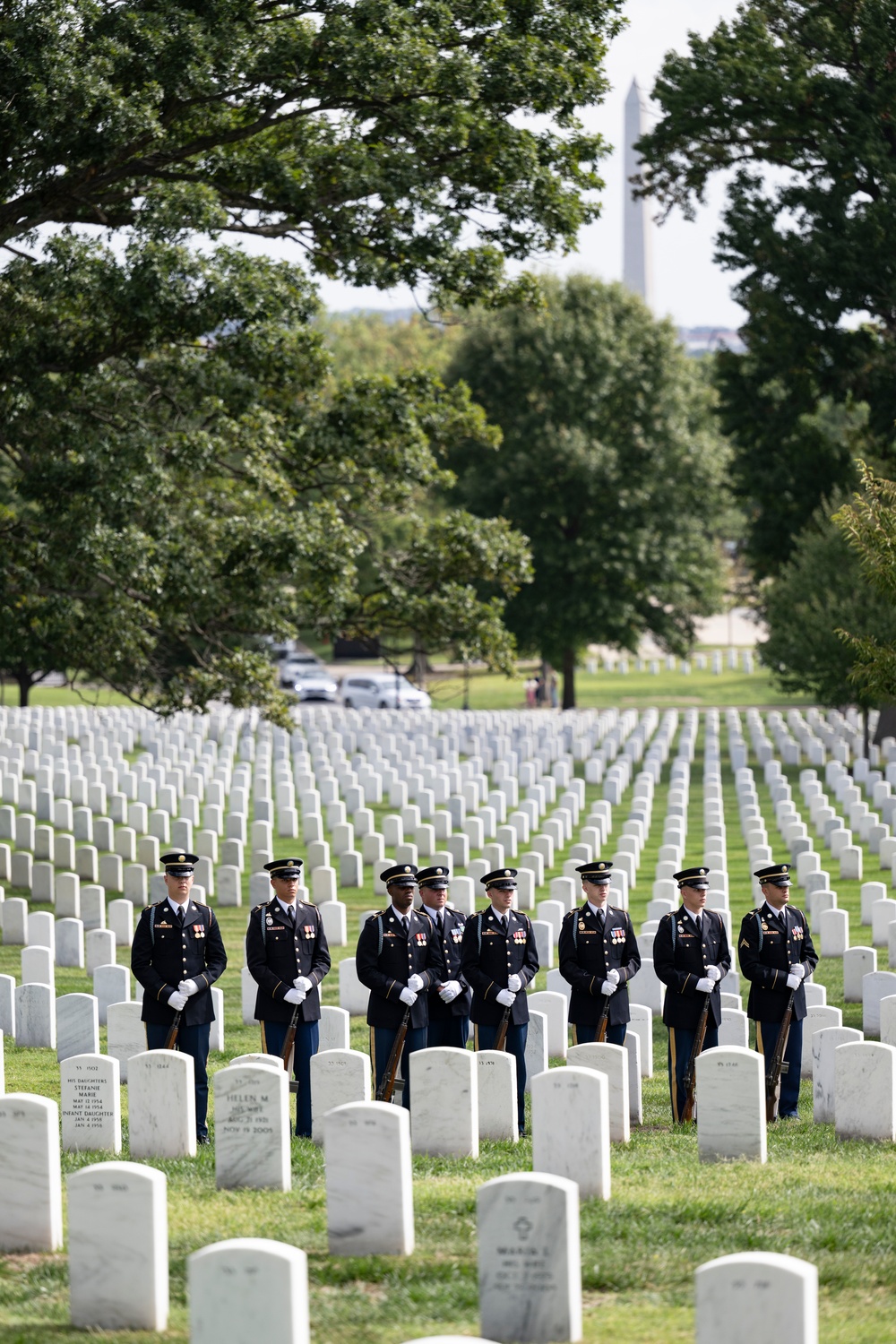 Military Funeral Honors with Funeral Escort are Conducted for Retired U.S. Army Lt. Gen. Arthur Gregg