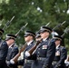 Military Funeral Honors with Funeral Escort are Conducted for Retired U.S. Army Lt. Gen. Arthur Gregg