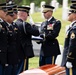 Military Funeral Honors with Funeral Escort are Conducted for Retired U.S. Army Lt. Gen. Arthur Gregg