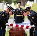 Military Funeral Honors with Funeral Escort are Conducted for Retired U.S. Army Lt. Gen. Arthur Gregg