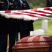 Military Funeral Honors with Funeral Escort are Conducted for Retired U.S. Army Lt. Gen. Arthur Gregg