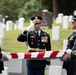 Military Funeral Honors with Funeral Escort are Conducted for Retired U.S. Army Lt. Gen. Arthur Gregg