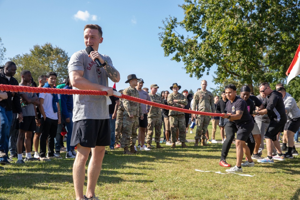 Regimental Support Squadron, 2nd Cavalry Regiment Farewells Command Sgt. Maj. Craig Yates