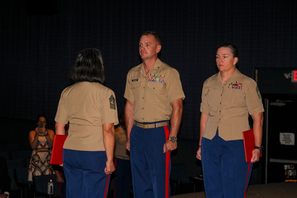 Master Gunnery Sgt. Nayra Vargas retires after 27 years in the Marine Corps