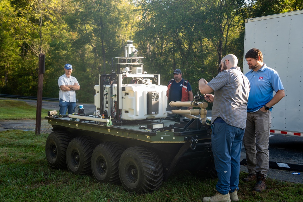 U.S. Army Corps of Engineers Dam Bot 1.0 performs conduit inspection at Taylorsville Lake