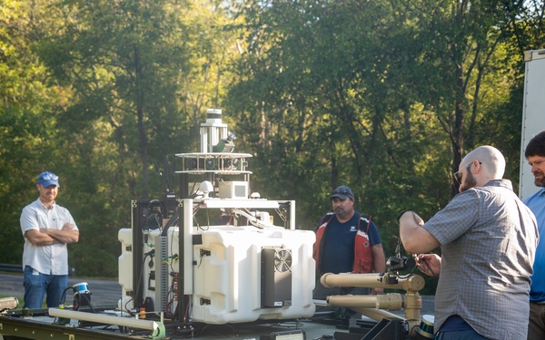 U.S. Army Corps of Engineers Dam Bot 1.0 performs conduit inspection at Taylorsville Lake